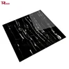 turkish black onyx floor tile/floor covering black marble white veins porcelain tile