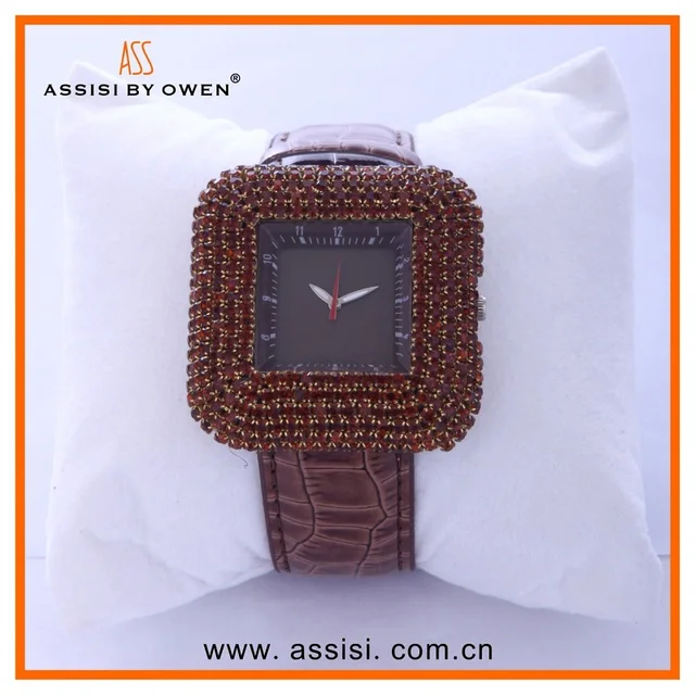 fashion wholesale ladies watch gift set with diamond jewelry