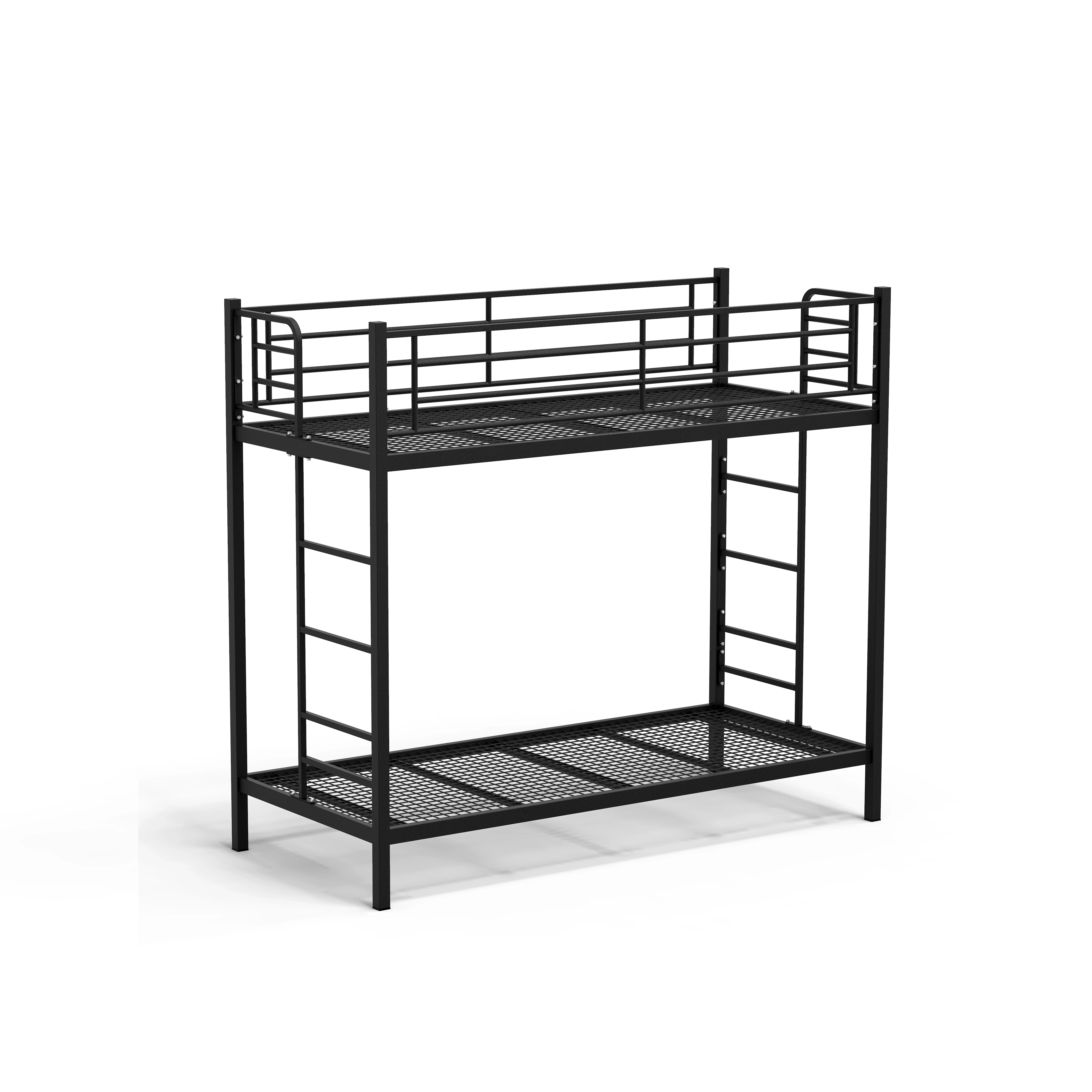 white bunk bed set