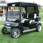 2 passenger ezgo electric golf cart with beverage cooler