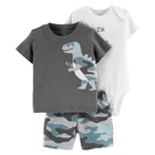 New Born Boy Cotton Short Pant Tshirt Bodysuit baby clothes set