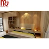 new design hotel furniture modern king headboard customized model furniture bedroom
