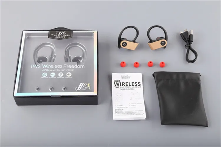 new product 2019 spot headphone wireless bluetooth 5.0 stereo mi earphone portable ear noise isolation - ANKUX.COM