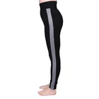 OEM factory wholesales seamless leggings with side animal print side tape for women fitness leggings
