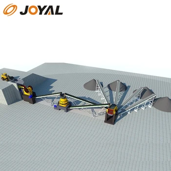 Shanghai Joyal 100 tph Complete stone Crushing Plant for sale price