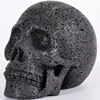 Wholesale natural quartz skulls stone decorative natural volcanic rock crystal skulls