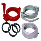 Concrete Pump Clamp Coupling Trailer pump pipe Truck Mounted pipeline