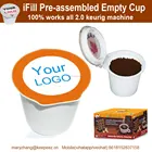 FDA Certificated Colored Customized Disposable Coffee Empty K Cup