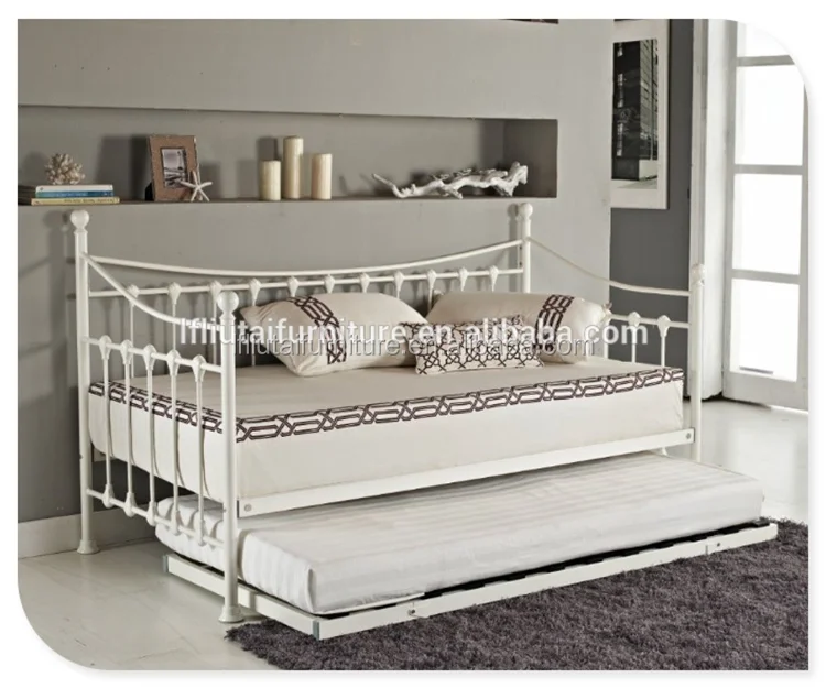 الجملة الملك سرير أريكة من المعدن/الحديد سرير النهار/سرير ديوان للبيع أثاث غرفة نوم