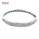 Jewellery Bangle Bangle White Bangle Manufacturer Luxury 18K White Gold Diamond Anniversary Women Jewellery Bangle