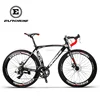 EUROBIKE XC750 road bike 14 speed 700c bicycle racing bike aluminum alloy frame Dual disc brake