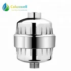 Amazon hot sale universal 15 stages vitamin C shower filter/ shower water purifier