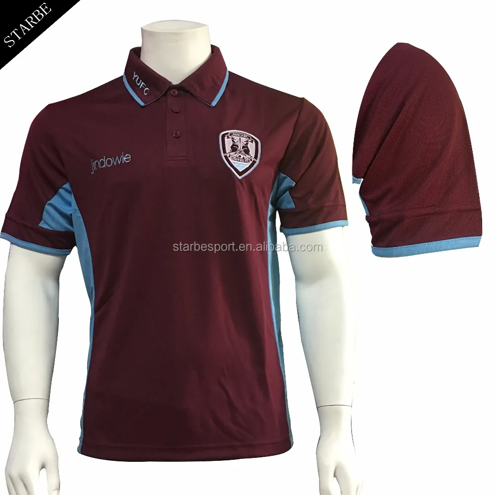 maroon dri fit polo shirt