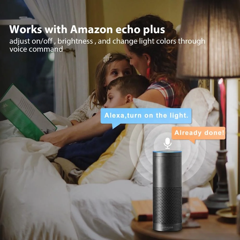 GLEDOPTO Zigbee bridge Smart lighting 4W MR16 RGBCCT LED Spotlight Bulb compatible With Amazon alexa - ANKUX.COM