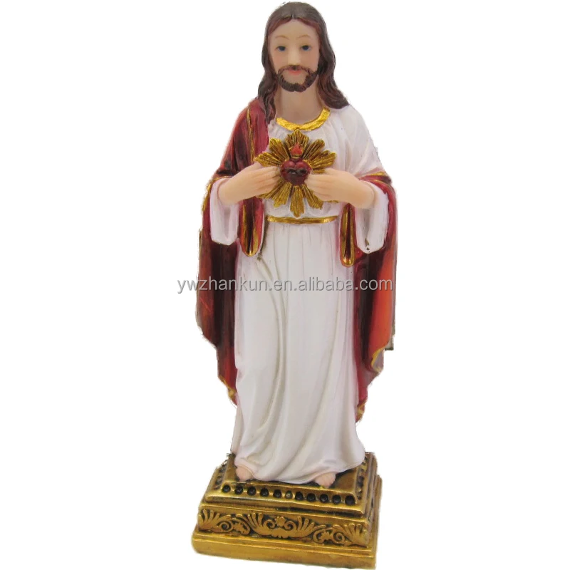 La Iglesia Católica del Sagrado Corazón de Jesús estatua estatuilla