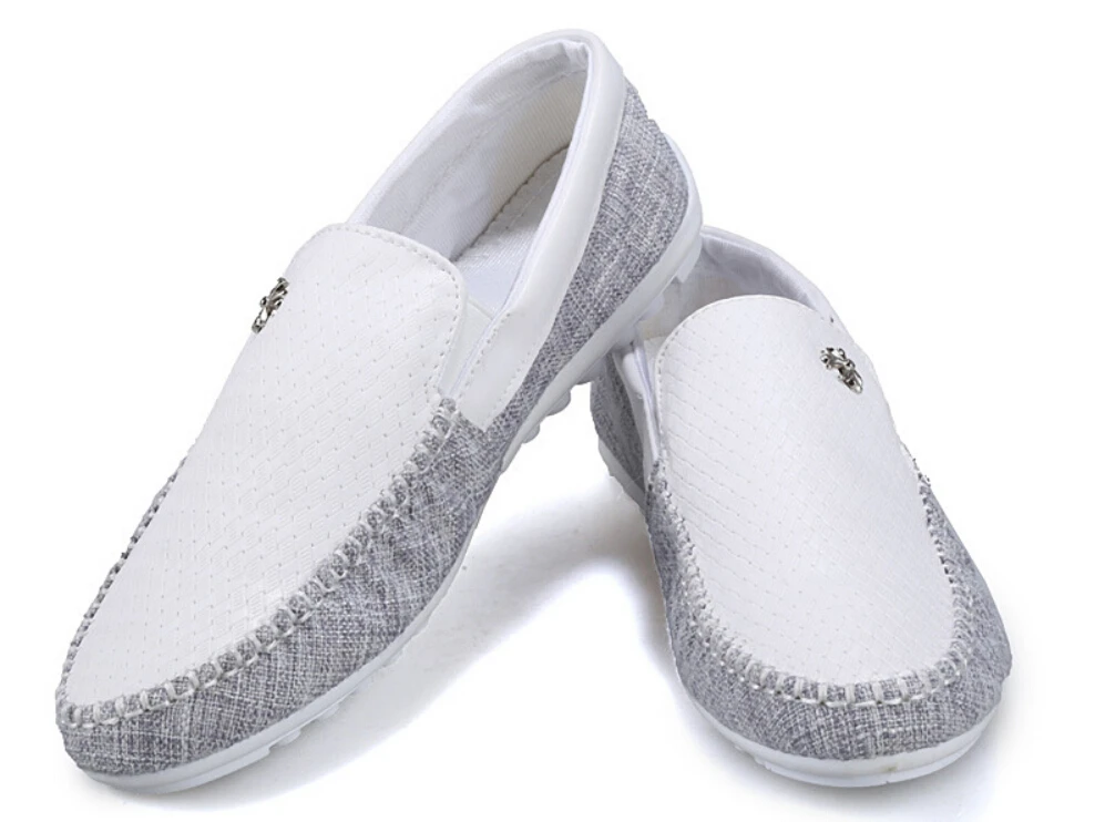 new men shoes spring lace up loafers canvas breathable sneakers fashion casual running driving shoes zapatillas mujer flats