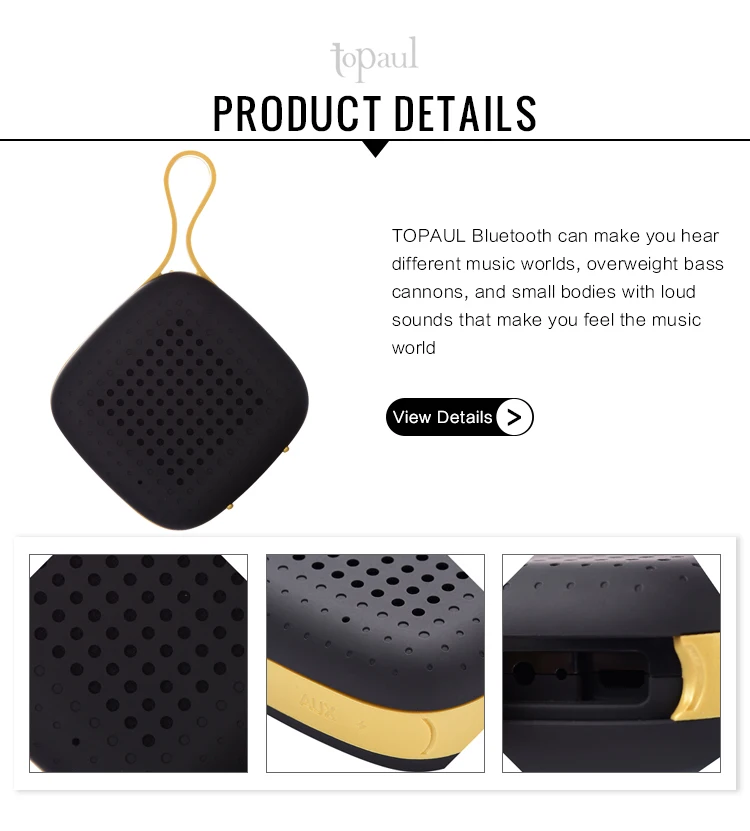 Factory Direct Sale Rechargeable Cute Wireless Musi Speaker