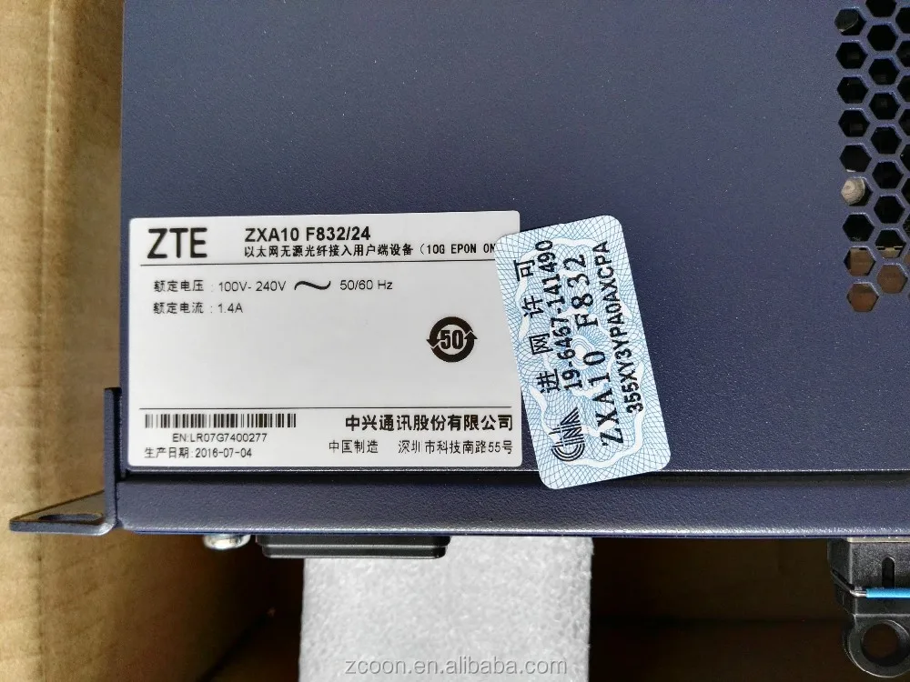 zte mdu di marca nuovo originale zte zxa10 f832 zte f822 xpon