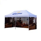 Shop (10X20ft)3X6m aluminum frame+canopy+3 fullwall pop up gazebo tent for advertising display