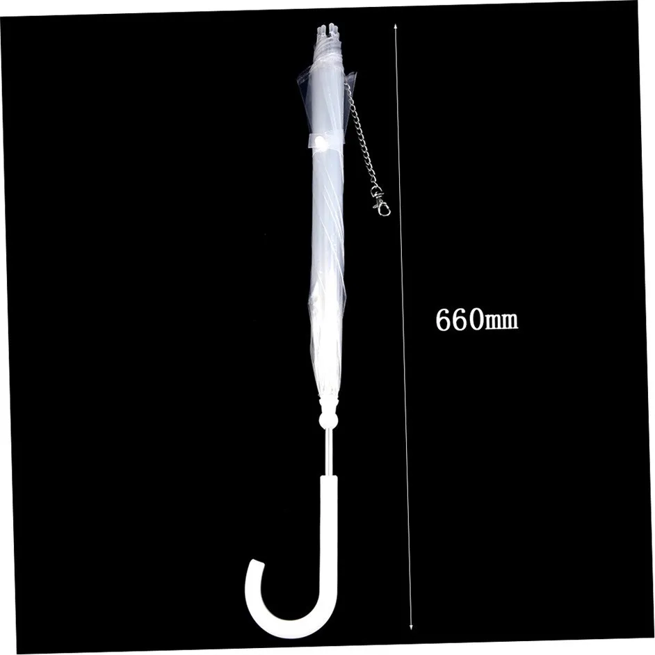 1Pcs Cute Fashion Attractive Comfortable Transparent PVC Dog Puppy Pet Umbrella for Outdoor Rain Travel Hiking pet supplies