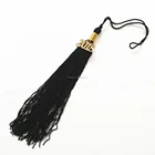 Rayon Graduation Tassel Gold/Silver Year Charm Adult Graduation Cap Tassel
