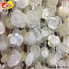 Flower shaped natural mother of pearl shell for wholesale