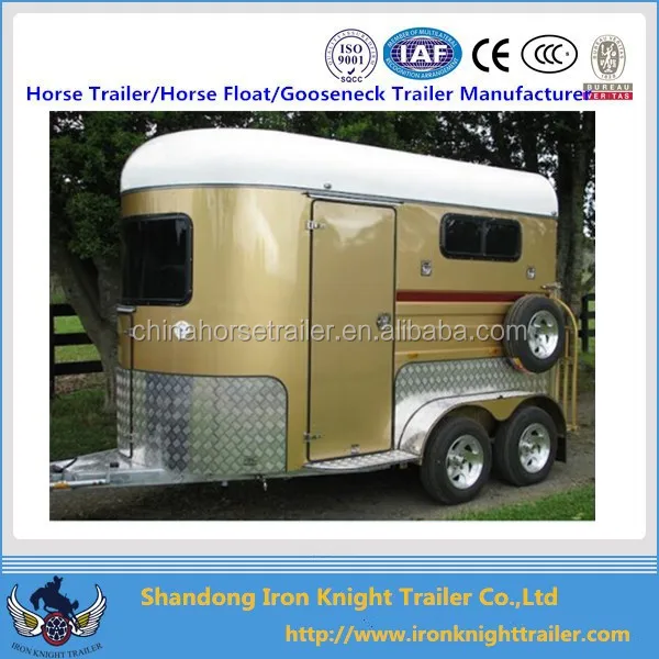 single axle horse trailer