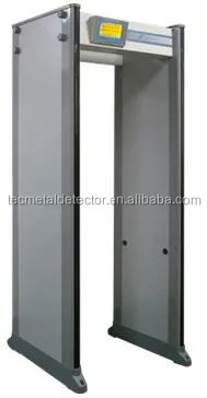 45 zones door frame metal detector price TEC-ES8S, walk through scanner