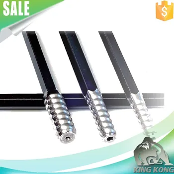 high density rock drill button bit and rods for factory use