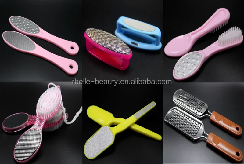 High Quality Wooden Handle Callus Shaver Set With 10 Pieces Replacement Slices