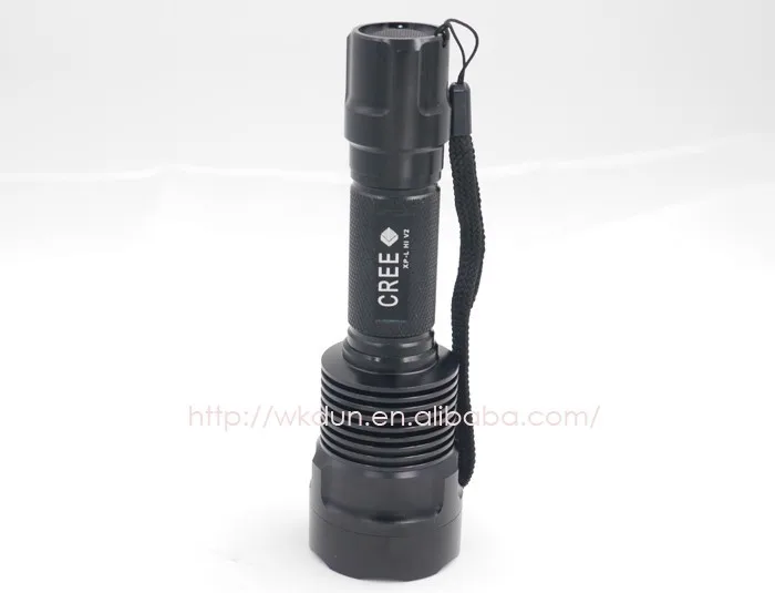1600ルーメンultrafire c12 cree XP-Lこんにちはv2 2.5a smo led懐中電灯電力による1 × 18650仕入れ・メーカー・工場