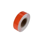 Hot Sale Road Safety PVC Orange Reflective Film for Colors Can be Customized