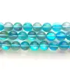A Grade Blue Mystic Aura Quartz Gorgeous Semi-precious Gemstone Round Beads 4/6/8/10/12mm Wholesale
