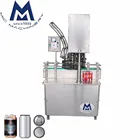 High precision one head automatic tin can sealing machine / aluminum beer can seaming machine