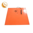 3D Printer Heat Bed 220V 300W silicone rubber heater 300*300mm electric Heating Pad