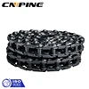 Excavator spare parts track roller chain and sprocekt,sprockets and chains D155
