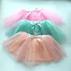 Wholesale Kids God Glitter Girls Tutu Skirts Dancing Mini Skirts for baby infant girls mini skirt