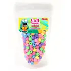 Zip Lock Bag,Assorted colors plastic beads Diy for jewelry marking and crafts