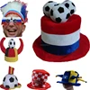 Factory direct sell plush football fans hats carnival hat suporter hat