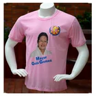 2017 cheap new design printed logo cotton t shirt for country election