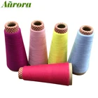 NE21/1 NE32/1 100% recycled polyester ring spun dope-dyed yarn for knitting