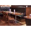 Modern Commercial Coffee Shop Restaurant Booth Sofa Seating and Tables Set
