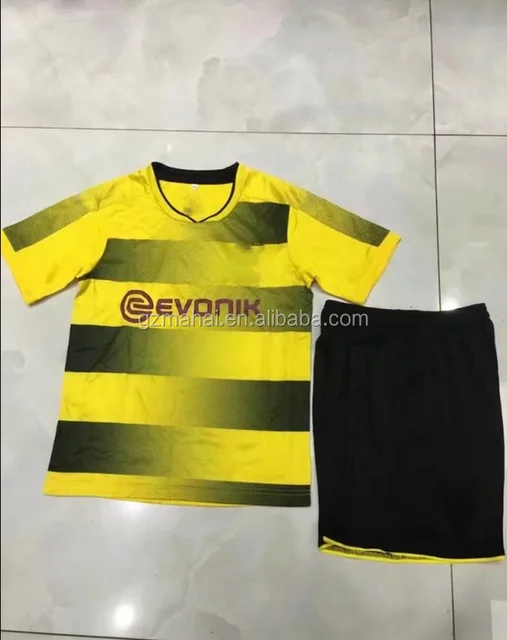 child football uniform 2017 - 18 Marco Reus jersey kid soccer set youth kit