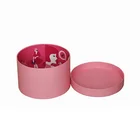 Wholesale customized high quality round flower box cylinder box
