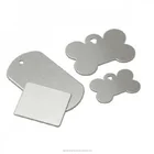 Blank design metal custom dog tags