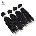 angels cuticle aligned kinky curly hair weaves for short hair