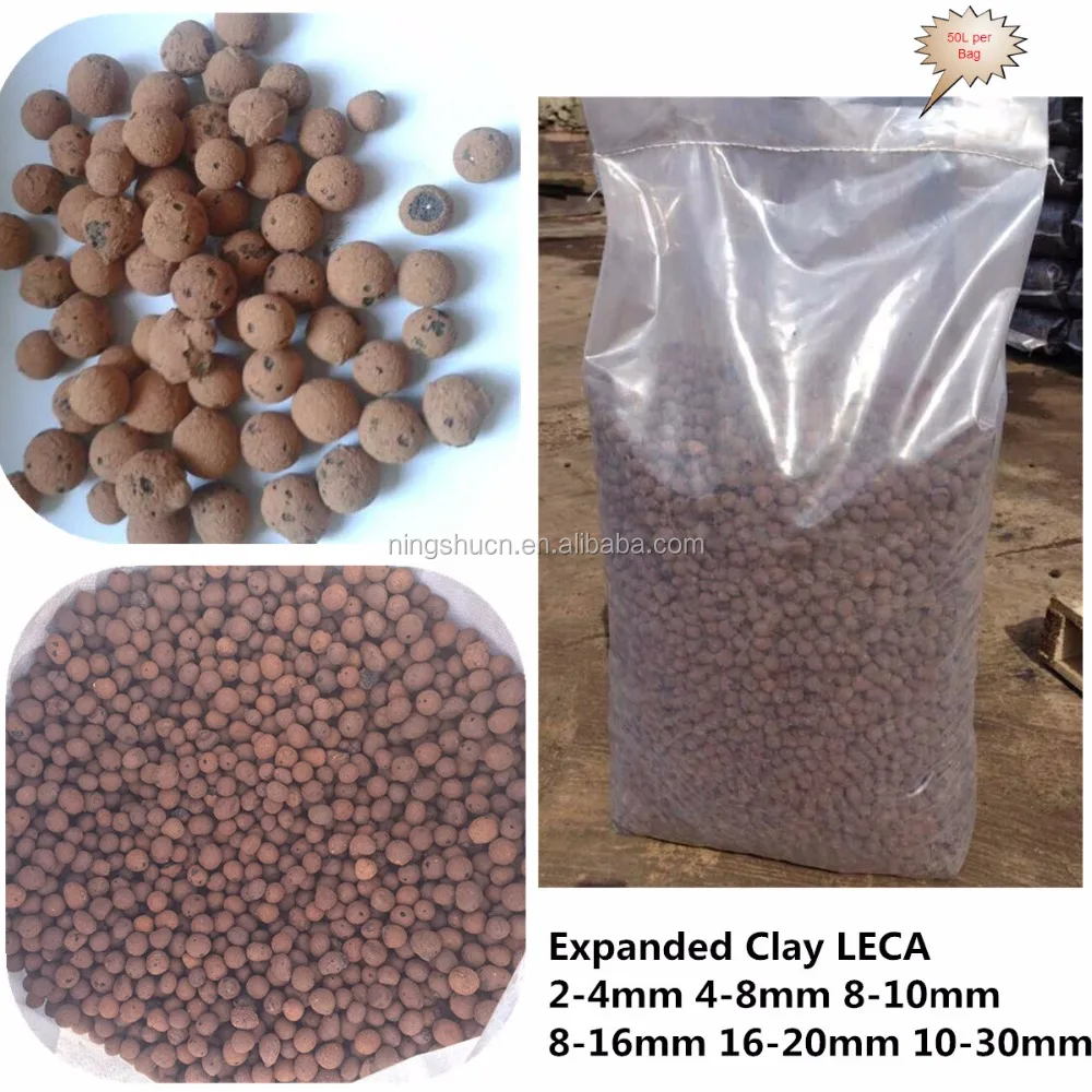 wholesale aquaponic and hydroponics expanded clay for soil