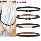 Belt woman fine decoration with skirt fashion lady versatile skirt belt belt female version PU Leather waist band
