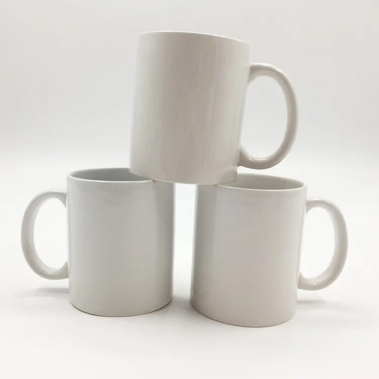 mug diy blank white mug - buy 11oz sublimation coffee mug,white