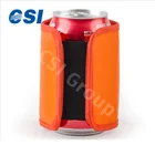 Promotional Nylon taffeta Material portable gel wine chiller bottle beer cooler